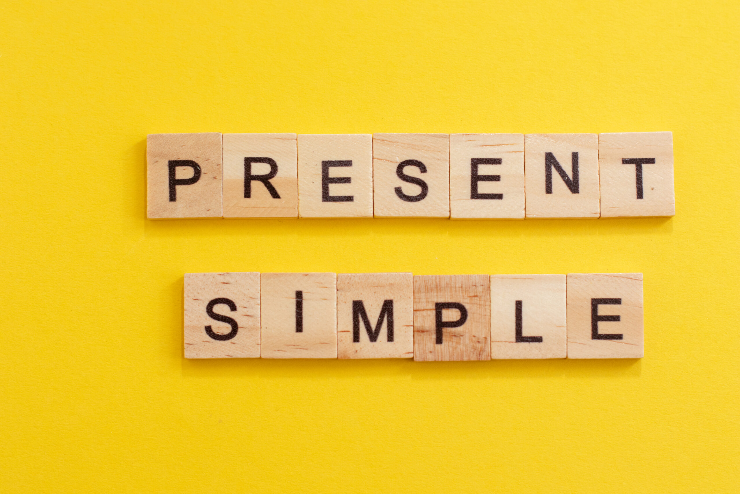 present simple tense